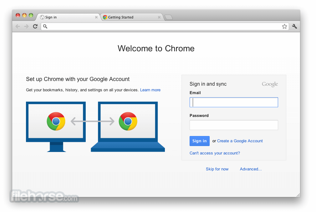 google chrome update for my mac